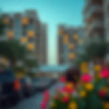 Affordable Apartment Complex in Sheikh Zayed Affordable apartment complex in Sheikh Zayed with vibrant surroundings