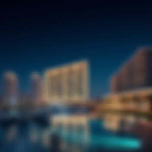 Breathtaking view of Liv Lux Marina showcasing its architectural brilliance