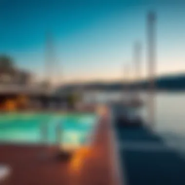 Luxurious amenities offered at Liv Lux Marina