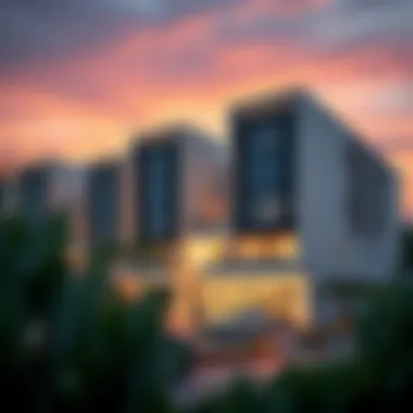 Modern Architecture of Mag Properties Development Modern architecture of a new Mag Properties project