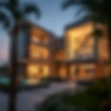 A luxurious residential property showcasing contemporary design and high-end amenities.