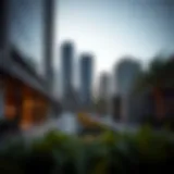 A stunning view of Midtown by Deyaar showcasing architectural elegance.