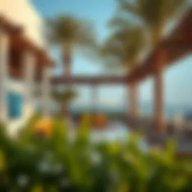 Vibrant community spaces within the development