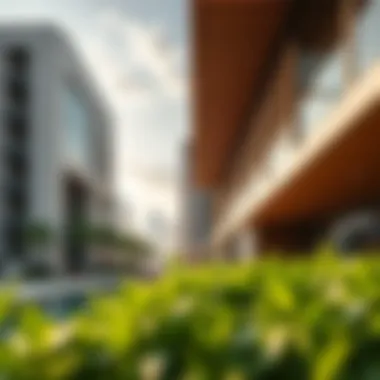 Architectural Marvel of Nasma Residences Stunning architectural design of Nasma Residences showcasing modern aesthetics