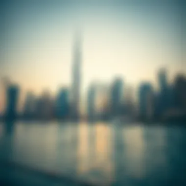 Stunning skyline of Dubai showcasing modern architecture