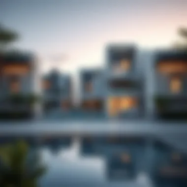 Real estate properties in Al Seef reflecting modern architecture