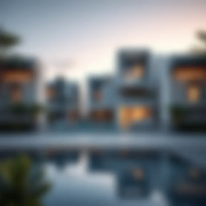 Real estate properties in Al Seef reflecting modern architecture