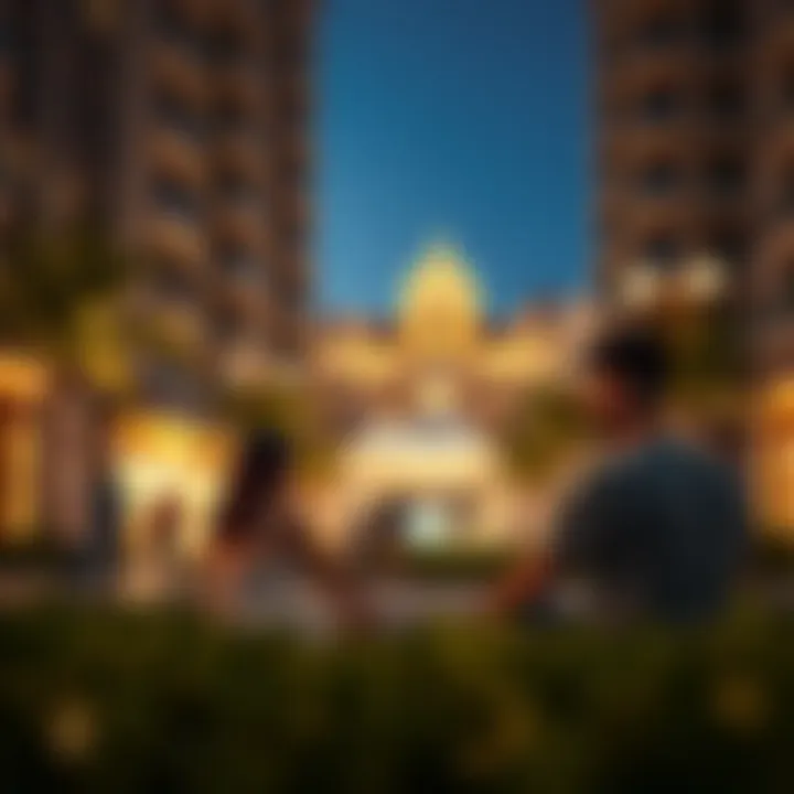 Vibrant community life at Crown Residence Tecom