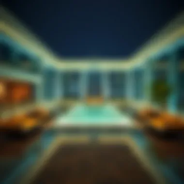 Luxurious amenities at Crown Residence Tecom