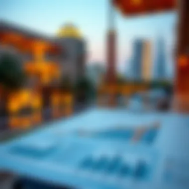 Chart depicting real estate investment trends in Dubai