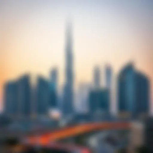 A modern Dubai skyline representing the rental market
