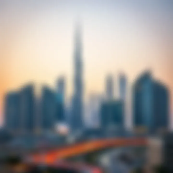 A modern Dubai skyline representing the rental market
