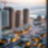 Detailed map of South Dubai highlighting residential areas