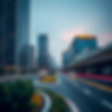 Modern infrastructure development in NMC Dubai Investment Park