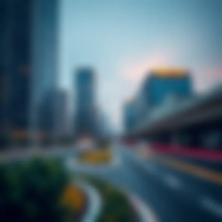 Modern infrastructure development in NMC Dubai Investment Park