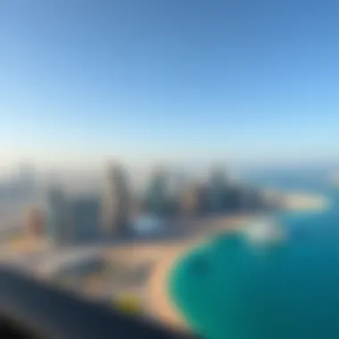 Panoramic skyline view from Omniyat Vela