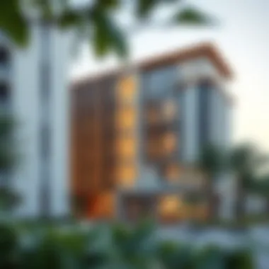 Luxury Residential Project by Pantheon Development An architectural rendering of a luxury residential project by Pantheon Development