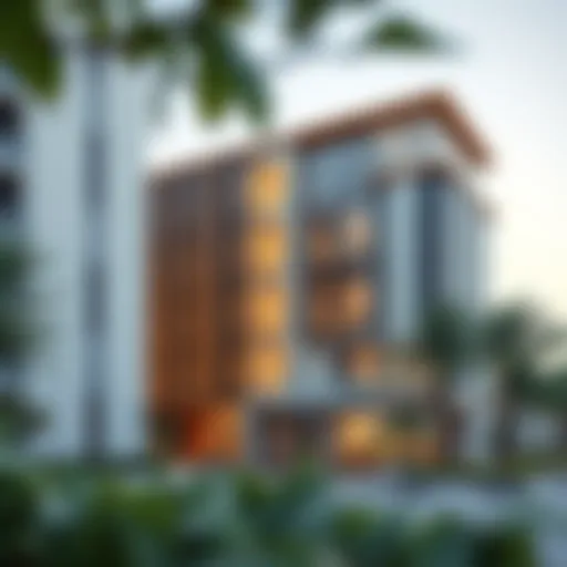 Luxury Residential Project by Pantheon Development An architectural rendering of a luxury residential project by Pantheon Development