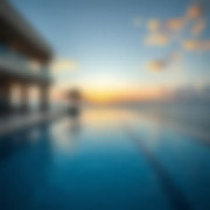 Infinity pool with breathtaking ocean views
