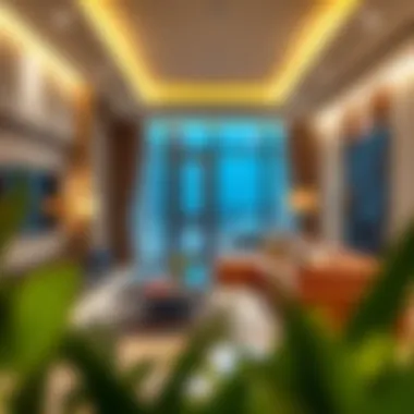 Inside Luxury: Exemplifying Perwin's Property Excellence Luxurious apartment interior showcasing modern design