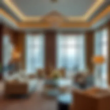 Elegant interior design of Radisson Dubai Damac Hills