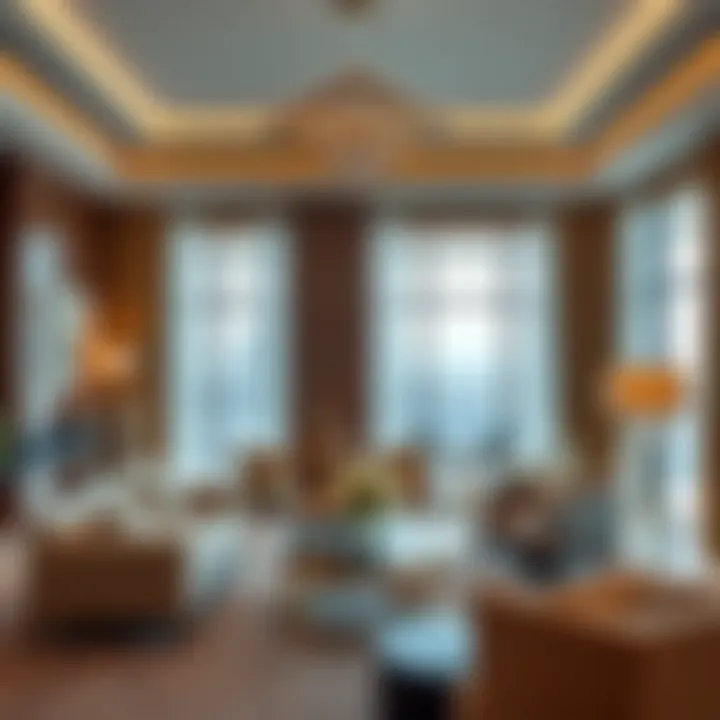 Elegant interior design of Radisson Dubai Damac Hills