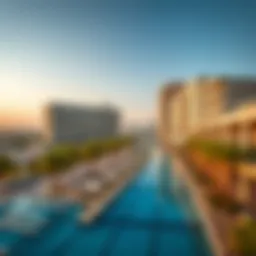 Stunning view of Radisson Dubai Damac Hills