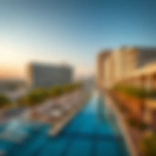 Stunning view of Radisson Dubai Damac Hills