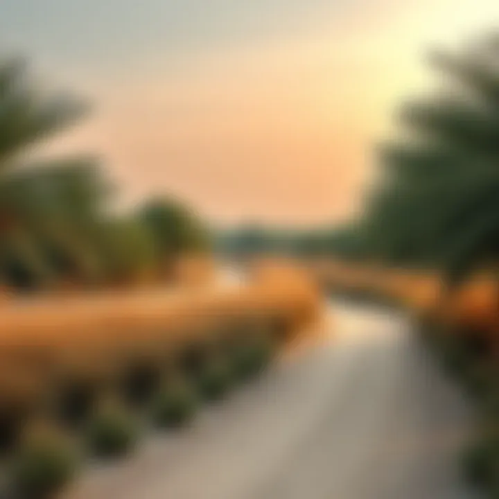 Ecological habitats in Ras Al Khor Green Park