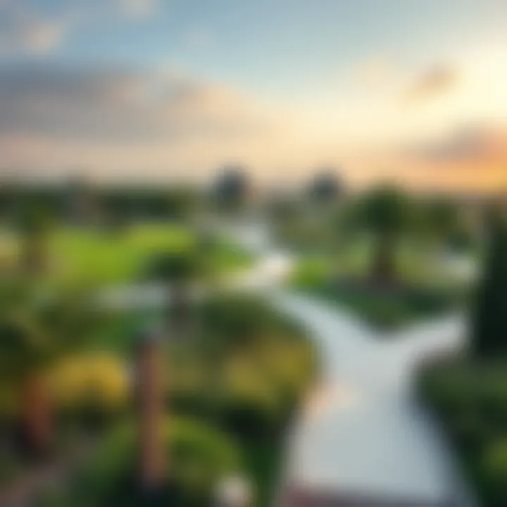 Scenic views of Ras Al Khor Green Park