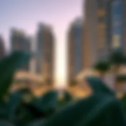 Architectural rendering of Reef Tower Cluster O showcasing modern design