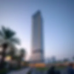 Stunning exterior view of Sapphire Tower