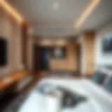 Layout of Bed Space in Skycourt Towers Contemporary bed space layout in Skycourt Towers