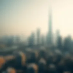 A stunning skyline view of Dubai featuring iconic skyscrapers