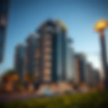 Luxurious residential developments in Studio City Dubai.