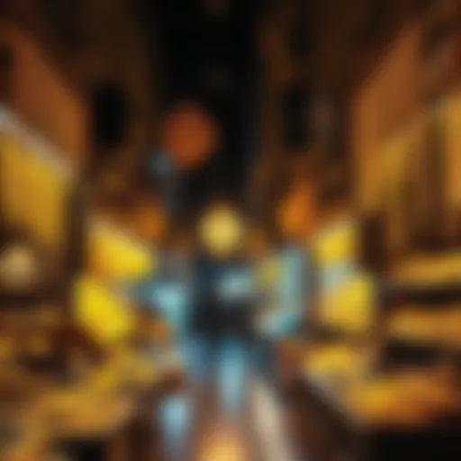 The vibrant gold souks of Dubai showcasing an array of jewelry