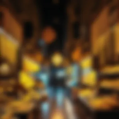 Vibrant Gold Souks of Dubai The vibrant gold souks of Dubai showcasing an array of jewelry