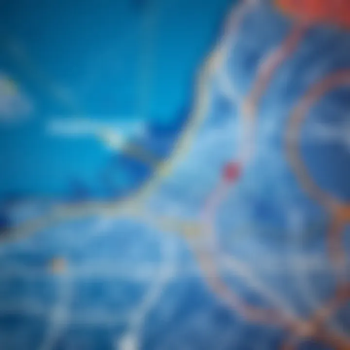 Detailed Map of Dubai's Key Neighborhoods A detailed map of Dubai highlighting key neighborhoods