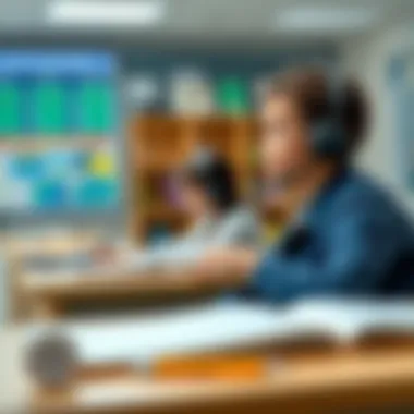 Innovative Educational Tools Enhancing Learning A close-up of innovative teaching materials used in a Dubai classroom