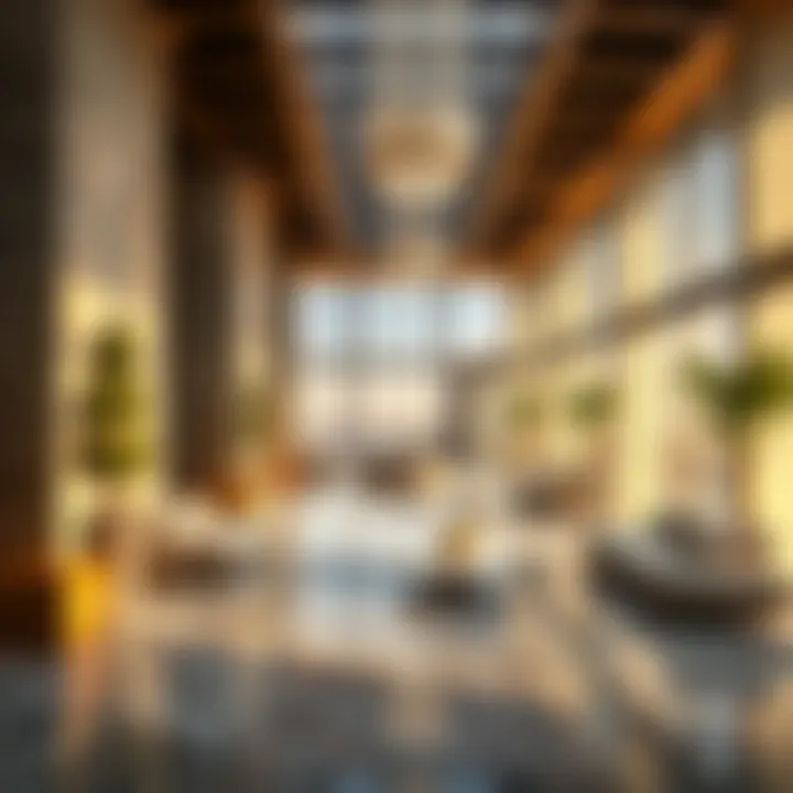 Luxurious amenities offered in Tower A