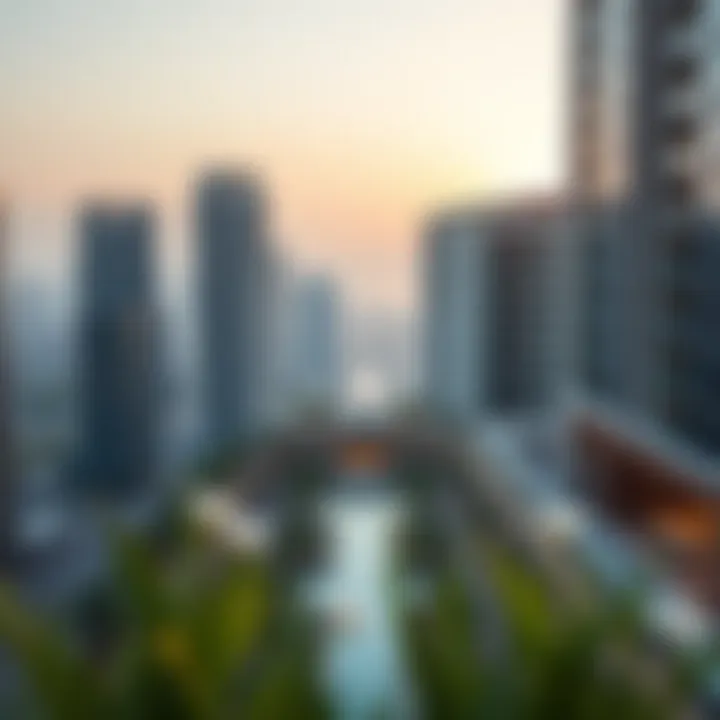 Surrounding environment of Wasl 1 Park Gate Residence