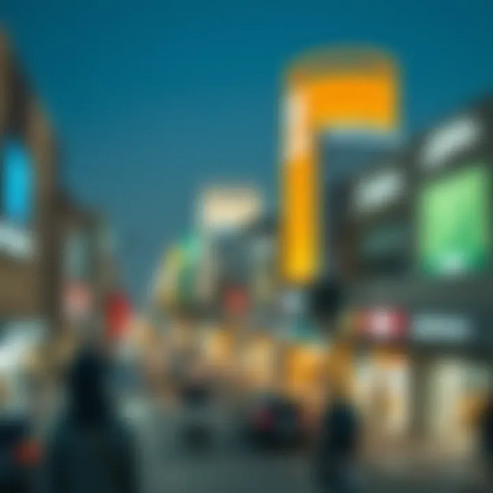 Commercial Hub of Umm Suqeim 3 Bustling commercial district in Umm Suqeim 3