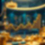 Fluctuation of Gold Prices in Dubai A detailed chart depicting the fluctuation of gold prices over time in Dubai