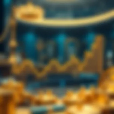 Fluctuation of Gold Prices in Dubai A detailed chart depicting the fluctuation of gold prices over time in Dubai