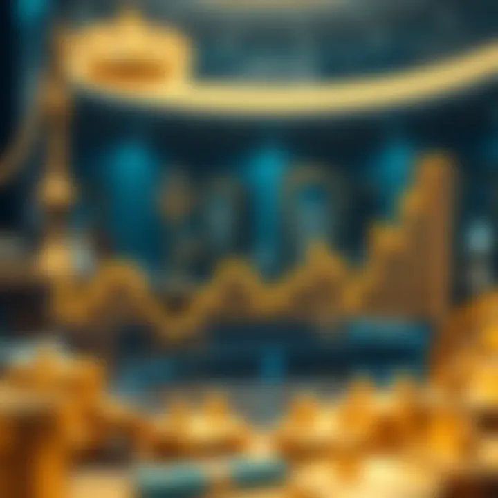 Fluctuation of Gold Prices in Dubai A detailed chart depicting the fluctuation of gold prices over time in Dubai