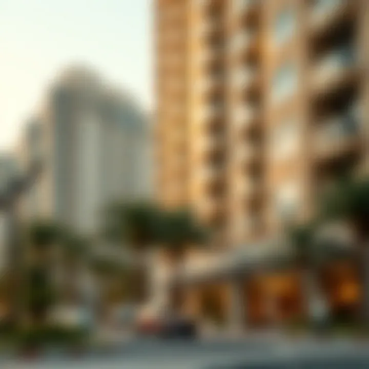 A visual depicting the real estate market in Dubai, highlighting its dynamic nature.