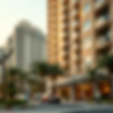 The Dynamic Real Estate Market of Dubai A visual depicting the real estate market in Dubai, highlighting its dynamic nature.