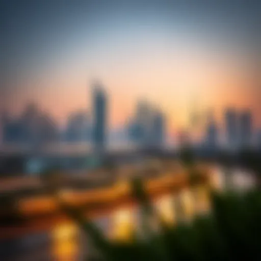 UAE skyline representing opportunities for expatriates