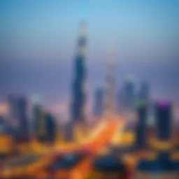 Stunning skyline of Dubai showcasing off-plan developments