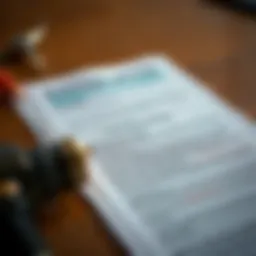 Detailed view of RERA eviction notice documentation